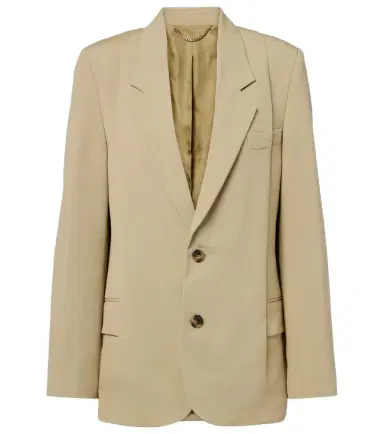 Victoria Beckham Single-breasted blazer | Thumbnail 1 Victoria Beckham Single-breasted blazer | Thumbnail 1