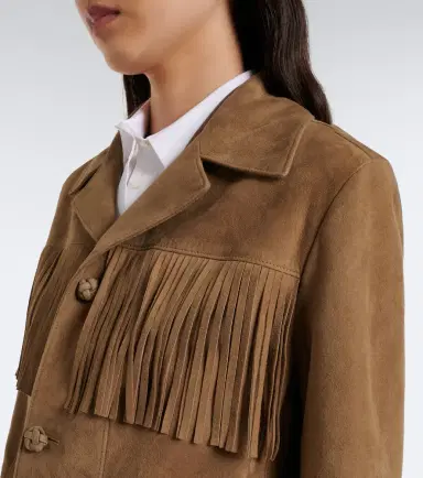 Ralph Lauren Collection Perce fringed suede jacket | Thumbnail 3 Ralph Lauren Collection Perce fringed suede jacket | Thumbnail 3