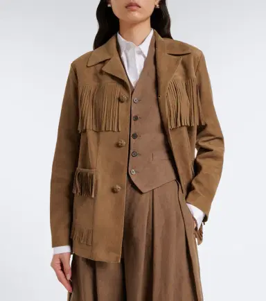 Ralph Lauren Collection Perce fringed suede jacket | Thumbnail 5 Ralph Lauren Collection Perce fringed suede jacket | Thumbnail 5