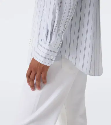 Thom Browne 4-Bar striped cotton shirt | Thumbnail 7 Thom Browne 4-Bar striped cotton shirt | Thumbnail 7
