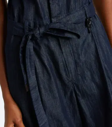 'S Max Mara 'S Max Mara Wide-leg denim jumpsuit | Thumbnail 3 'S Max Mara 'S Max Mara Wide-leg denim jumpsuit | Thumbnail 3