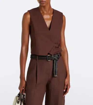 Brunello Cucinelli Monili wool-blend vest | Thumbnail 2 Brunello Cucinelli Monili wool-blend vest | Thumbnail 2