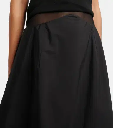 The Row Irella cotton poplin midi skirt | Thumbnail 4 The Row Irella cotton poplin midi skirt | Thumbnail 4