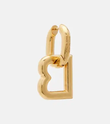 Balenciaga Eisa B hoop earrings | Thumbnail 2 Balenciaga Eisa B hoop earrings | Thumbnail 2