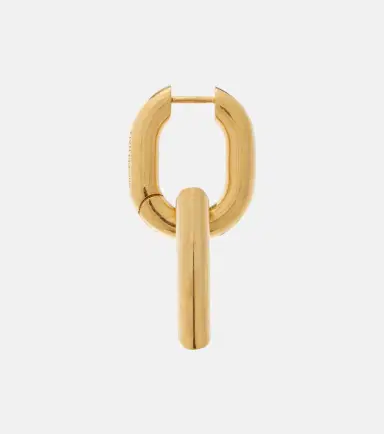 Balenciaga Eisa B hoop earrings | Thumbnail 3 Balenciaga Eisa B hoop earrings | Thumbnail 3