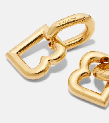 Balenciaga Eisa B hoop earrings | Thumbnail 4 Balenciaga Eisa B hoop earrings | Thumbnail 4