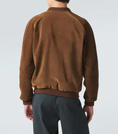The Row Ramiro suede bomber jacket | Thumbnail 5 The Row Ramiro suede bomber jacket | Thumbnail 5