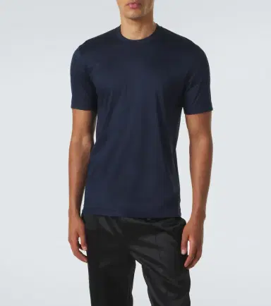 Zimmerli Cotton T-shirt | Thumbnail 3 Zimmerli Cotton T-shirt | Thumbnail 3
