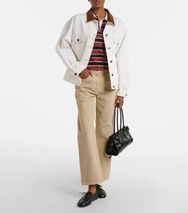 Prada Striped silk polo shirt | Thumbnail 5 Prada Striped silk polo shirt | Thumbnail 5