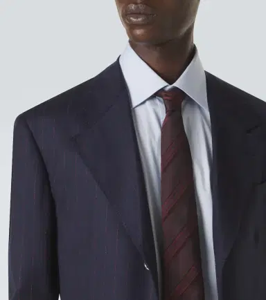 Brunello Cucinelli Striped silk tie | Thumbnail 2 Brunello Cucinelli Striped silk tie | Thumbnail 2