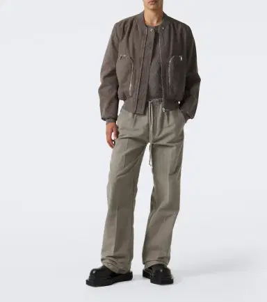 Rick Owens Dietrich cotton straight-leg pants | Thumbnail 2 Rick Owens Dietrich cotton straight-leg pants | Thumbnail 2
