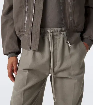 Rick Owens Dietrich cotton straight-leg pants | Thumbnail 5 Rick Owens Dietrich cotton straight-leg pants | Thumbnail 5