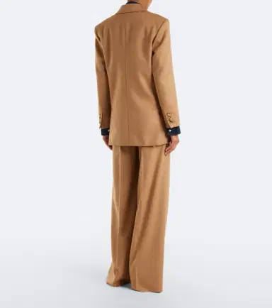 Max Mara Camel hair wide-leg pants | Thumbnail 6 Max Mara Camel hair wide-leg pants | Thumbnail 6
