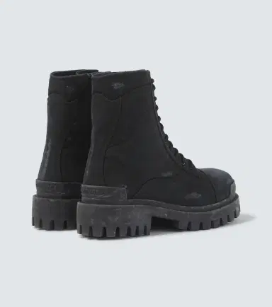 Balenciaga Combat Strike canvas lace-up boots | Thumbnail 6 Balenciaga Combat Strike canvas lace-up boots | Thumbnail 6