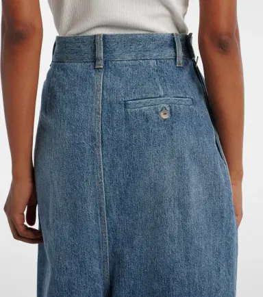 Loewe Draped wide-leg jeans | Thumbnail 2 Loewe Draped wide-leg jeans | Thumbnail 2