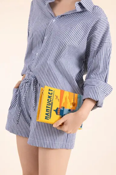 The Lady & The Sailor x Marissa Collections Sunday Shirt - Sailor Stripe | Thumbnail 3 The Lady & The Sailor x Marissa Collections Sunday Shirt - Sailor Stripe | Thumbnail 3