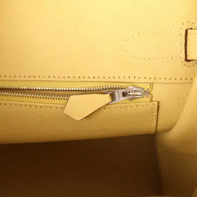 HERMÈS Hermes Birkin 30 Jaune Poussin Togo Palladium Hardware | Thumbnail 9 HERMÈS Hermes Birkin 30 Jaune Poussin Togo Palladium Hardware | Thumbnail 9