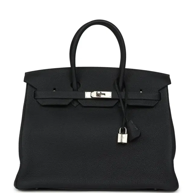 Hermes Birkin 35 Caban Togo Palladium Hardware Hermes Birkin 35 Caban Togo Palladium Hardware
