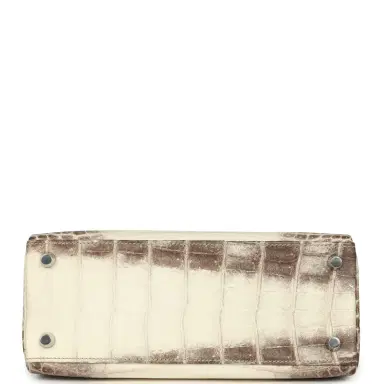 HERMÈS Hermes Kelly Retourne 25 Himalaya Niloticus Crocodile Palladium Hardware | Thumbnail 6 HERMÈS Hermes Kelly Retourne 25 Himalaya Niloticus Crocodile Palladium Hardware | Thumbnail 6