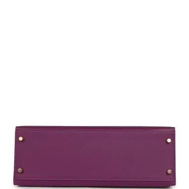 HERMÈS Hermes Kelly Sellier 32 Anemone Epsom Gold Hardware | Thumbnail 6 HERMÈS Hermes Kelly Sellier 32 Anemone Epsom Gold Hardware | Thumbnail 6