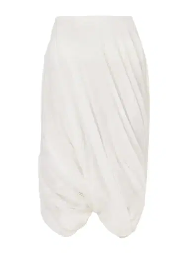 TOTEME Cocoon Draped Lyocell And Cotton-blend Maxi Skirt | Thumbnail 1 TOTEME Cocoon Draped Lyocell And Cotton-blend Maxi Skirt | Thumbnail 1