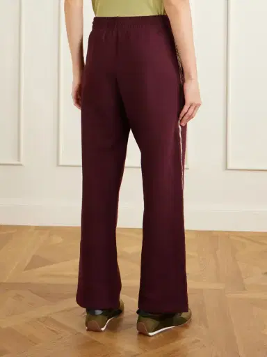 Burberry Jodie Checked Cotton-jersey Straight-leg Track Pants | Thumbnail 4 Burberry Jodie Checked Cotton-jersey Straight-leg Track Pants | Thumbnail 4
