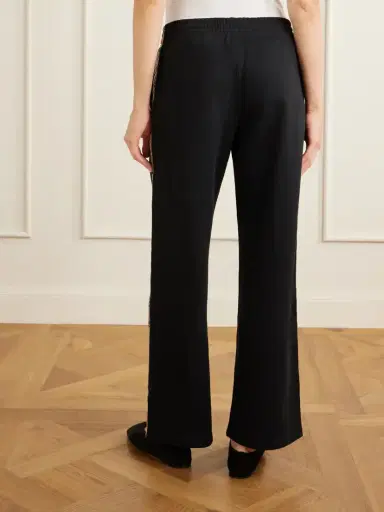 Burberry Jodie Checked Cotton-jersey Straight-leg Track Pants | Thumbnail 4 Burberry Jodie Checked Cotton-jersey Straight-leg Track Pants | Thumbnail 4