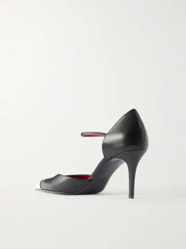 Valentino Garavani 75 Logo-embellished Leather Pumps | Thumbnail 3 Valentino Garavani 75 Logo-embellished Leather Pumps | Thumbnail 3