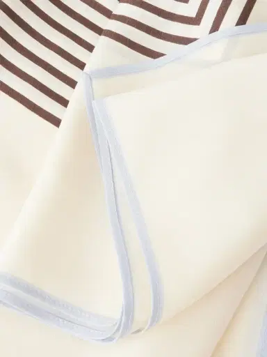 TOTEME Monogram Silk Scarf | Thumbnail 4 TOTEME Monogram Silk Scarf | Thumbnail 4