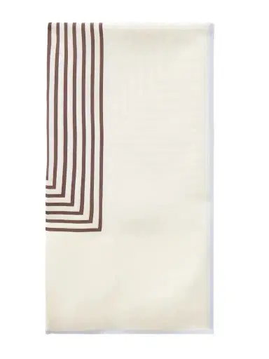TOTEME Monogram Silk Scarf | Thumbnail 1 TOTEME Monogram Silk Scarf | Thumbnail 1