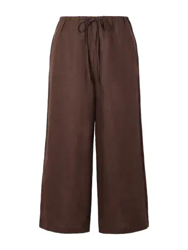 Staud Mateo Linen Mid-rise Wide-leg Pants | Thumbnail 1 Staud Mateo Linen Mid-rise Wide-leg Pants | Thumbnail 1