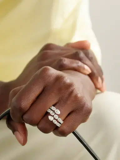 Kamyen 18-karat White Gold Diamond Ring | Thumbnail 2 Kamyen 18-karat White Gold Diamond Ring | Thumbnail 2