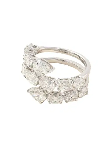 Kamyen 18-karat White Gold Diamond Ring | Thumbnail 1 Kamyen 18-karat White Gold Diamond Ring | Thumbnail 1