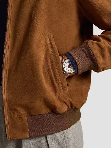 Polo Ralph Lauren Men's Classic Suede Jacket - Pale Russet | Thumbnail 5 Polo Ralph Lauren Men's Classic Suede Jacket - Pale Russet | Thumbnail 5