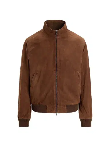 Polo Ralph Lauren Men's Classic Suede Jacket - Pale Russet | Thumbnail 1 Polo Ralph Lauren Men's Classic Suede Jacket - Pale Russet | Thumbnail 1