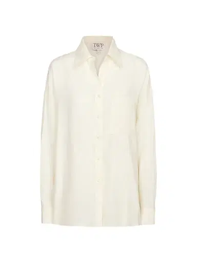 TWP Women's Something Borrowed Linen Button-Front Shirt | Thumbnail 1 TWP Women's Something Borrowed Linen Button-Front Shirt | Thumbnail 1