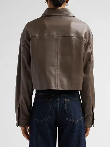 Nanushka Women's Reflections Phebe Leather Jacket | Thumbnail 3 Nanushka Women's Reflections Phebe Leather Jacket | Thumbnail 3