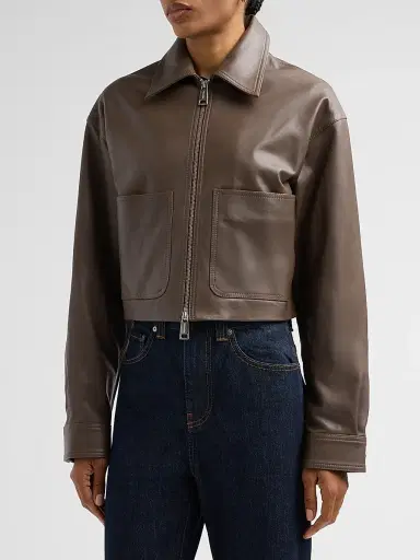 Nanushka Women's Reflections Phebe Leather Jacket | Thumbnail 4 Nanushka Women's Reflections Phebe Leather Jacket | Thumbnail 4