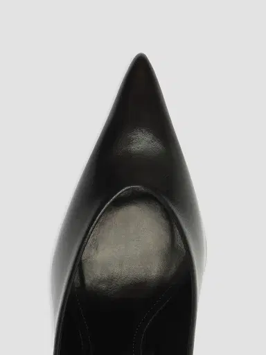 Schutz Women's Loren 100MM Leather Mules - Black | Thumbnail 8 Schutz Women's Loren 100MM Leather Mules - Black | Thumbnail 8