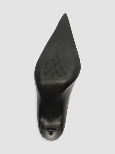 Schutz Women's Loren 100MM Leather Mules - Black | Thumbnail 9 Schutz Women's Loren 100MM Leather Mules - Black | Thumbnail 9