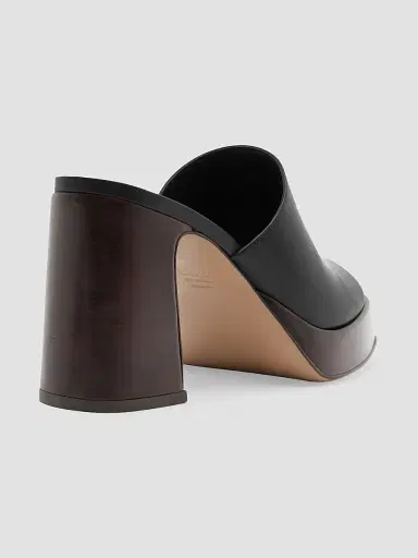 Schutz Women's Rowan 95MM Leather Block-Heel Mules | Thumbnail 3 Schutz Women's Rowan 95MM Leather Block-Heel Mules | Thumbnail 3