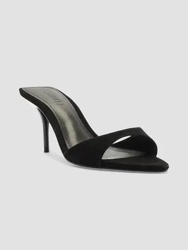 Schutz Women's Elodie 75MM Suede Mules | Thumbnail 2 Schutz Women's Elodie 75MM Suede Mules | Thumbnail 2