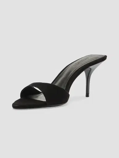 Schutz Women's Elodie 75MM Suede Mules | Thumbnail 5 Schutz Women's Elodie 75MM Suede Mules | Thumbnail 5