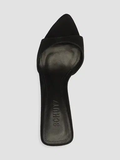 Schutz Women's Elodie 75MM Suede Mules | Thumbnail 7 Schutz Women's Elodie 75MM Suede Mules | Thumbnail 7