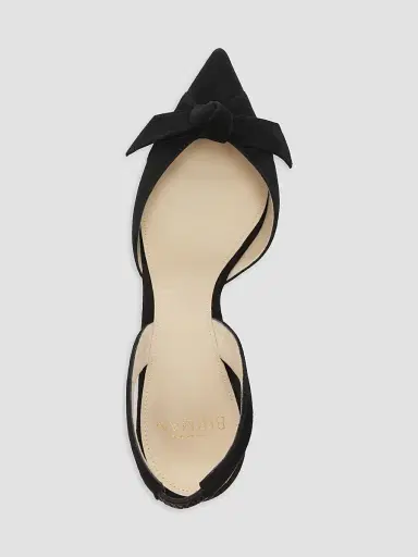 Alexandre Birman Women's Clarita 85MM Suede Slingback Pumps - Black | Thumbnail 7 Alexandre Birman Women's Clarita 85MM Suede Slingback Pumps - Black | Thumbnail 7