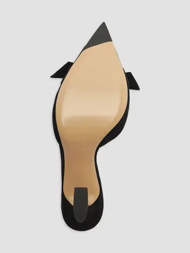 Alexandre Birman Women's Clarita 85MM Suede Slingback Pumps - Black | Thumbnail 9 Alexandre Birman Women's Clarita 85MM Suede Slingback Pumps - Black | Thumbnail 9