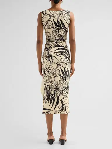 Chiara Boni La Petite Robe Women's Sayon Ruffled Floral Midi Dress - Anne | Thumbnail 3 Chiara Boni La Petite Robe Women's Sayon Ruffled Floral Midi Dress - Anne | Thumbnail 3