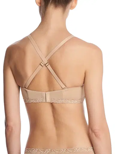 Natori Women's Pure Luxe Strapless Bra - Cafe - Size 38B | Thumbnail 6 Natori Women's Pure Luxe Strapless Bra - Cafe - Size 38B | Thumbnail 6