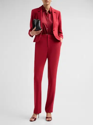 Cinq à Sept Women's Le Petit Khloe Blazer - Berrywine - Size 16 | Thumbnail 2 Cinq à Sept Women's Le Petit Khloe Blazer - Berrywine - Size 16 | Thumbnail 2