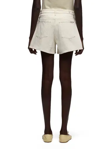 7 For All Mankind Women's Kori A-Line Denim Shorts - Moondust | Thumbnail 5 7 For All Mankind Women's Kori A-Line Denim Shorts - Moondust | Thumbnail 5